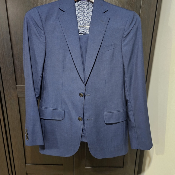Ted Baker Elegant Blue Suit